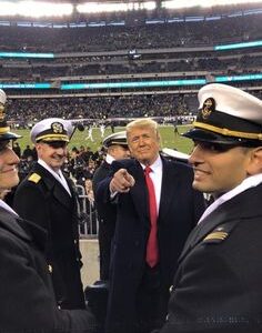 Trump Attends Army-Navy Game